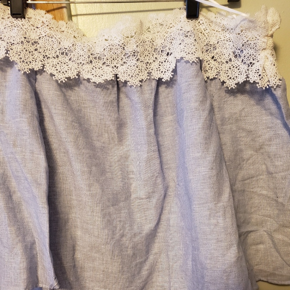 Zara off shoulder top